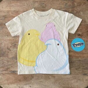 5/$20 NEW 4T Girls Peeps Tee